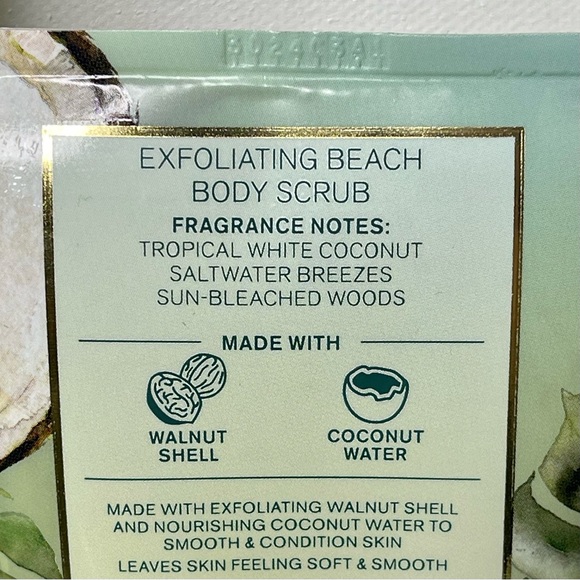 Bath & Body Works Waikiki Beach Coconut Tropical Gift Set Nwt - Picture 7 of 7